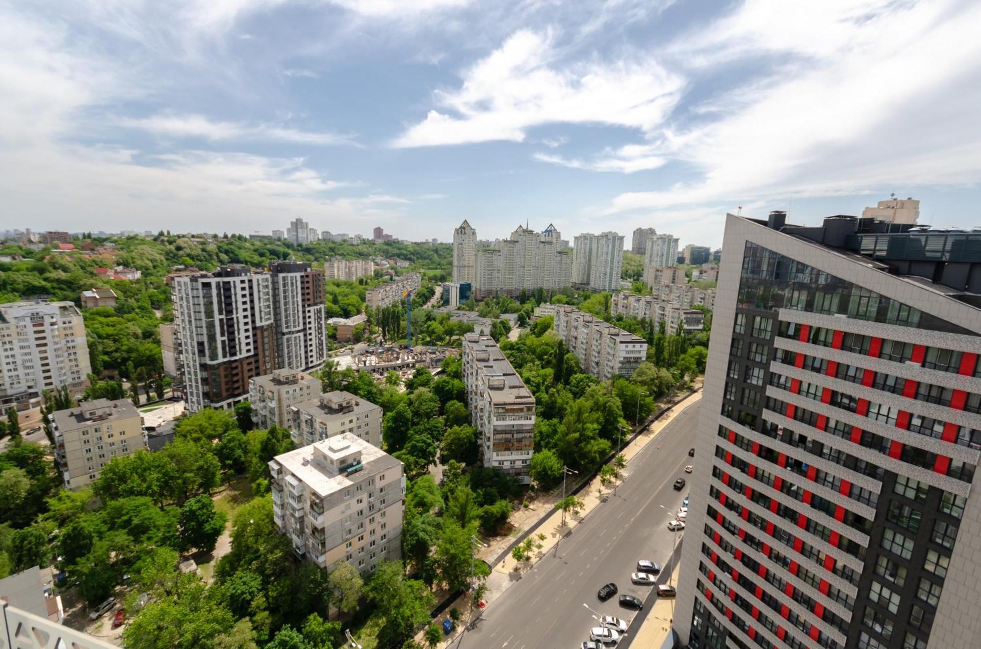 View Smart Apartment Kvartet Railway Station 4D Киев Экстерьер фото